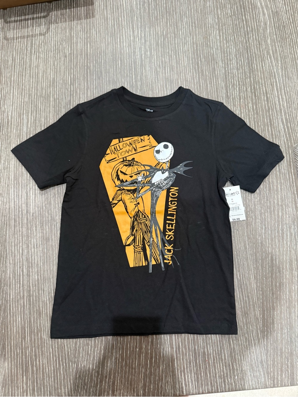 NWT Size Medium 8 The Nightmare Before Christmas Jack Skellington Tee